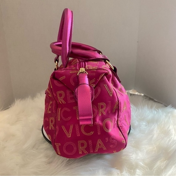 Victoria’s Secret Pink Y2K Monogram Satchel Hand Purse - Picture 2 of 7